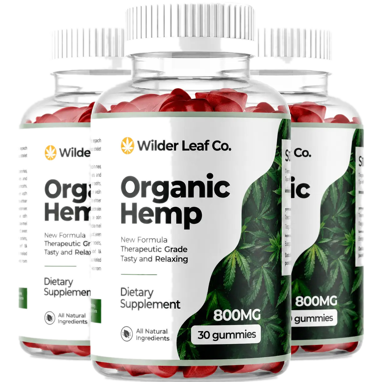 Wilder Leaf Organic Gummies - Buy 2 Get 1 Free bundle